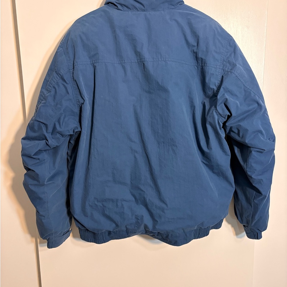 Vintage LL Bean Jacket Men's Navy Blue Quilt Lined 0 BNJ4  size M - Picture 7 of 10
